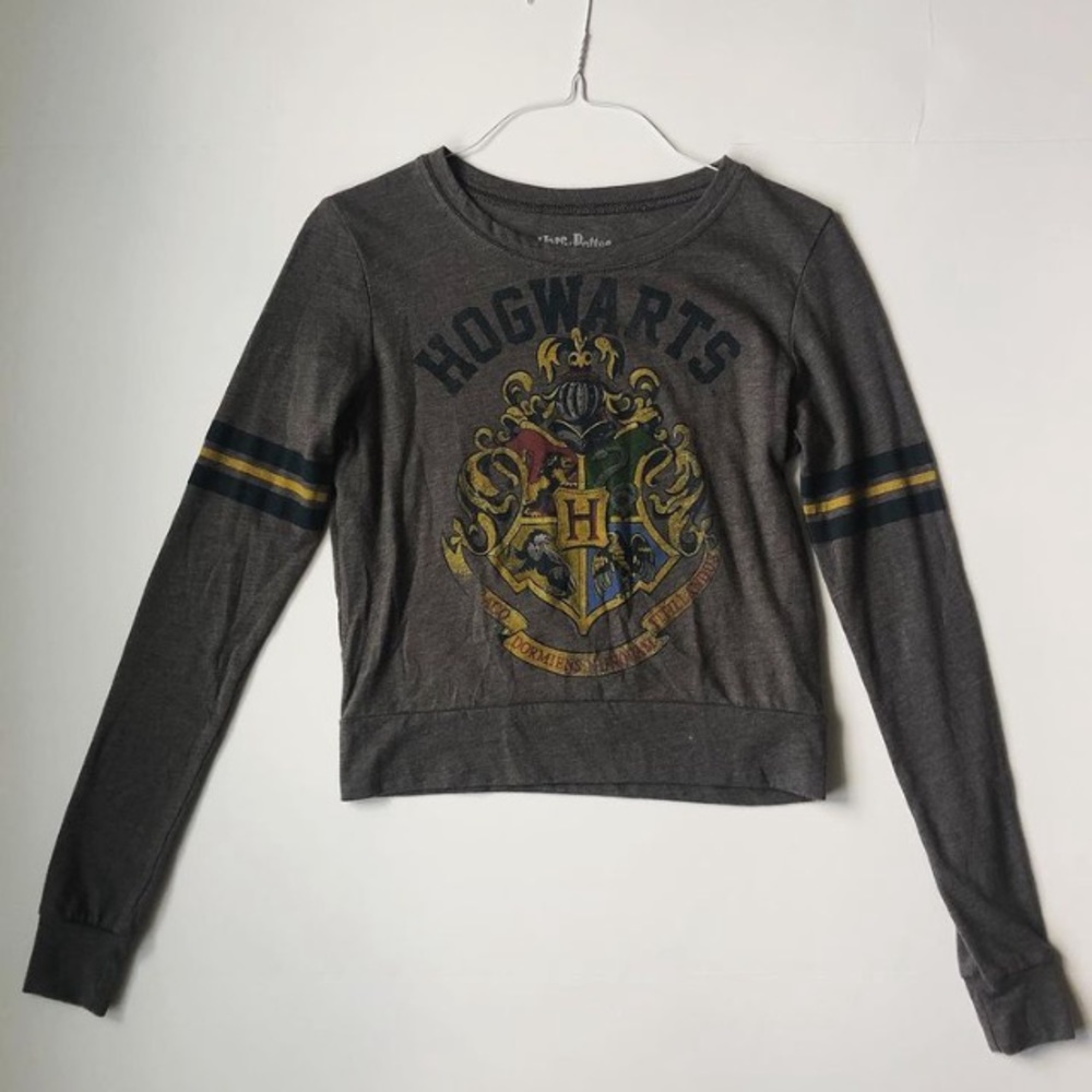 dELia*s Harry Potter Gray Long Sleeve Shirt, XS